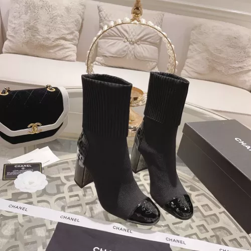 Cheap Chanel Boots For Women #1388375 Replica Wholesale [$112.00 USD] [ITEM#1388375] on Replica Chanel Boots