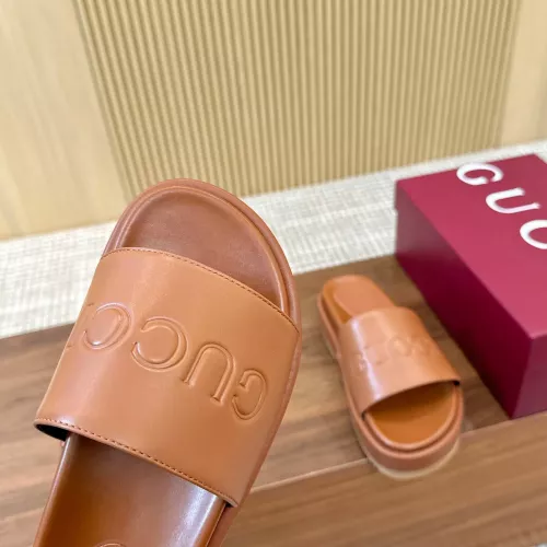 Cheap Gucci Slippers For Women #1388384 Replica Wholesale [$85.00 USD] [ITEM#1388384] on Replica Gucci Slippers