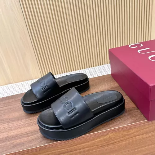 Cheap Gucci Slippers For Women #1388385 Replica Wholesale [$85.00 USD] [ITEM#1388385] on Replica Gucci Slippers