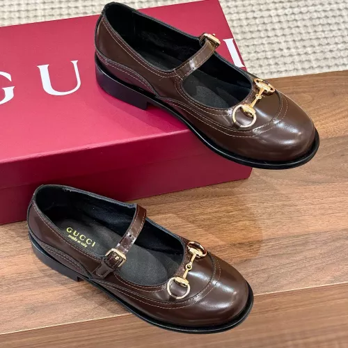 Cheap Gucci Oxfords Shoes For Women #1388391 Replica Wholesale [$108.00 USD] [ITEM#1388391] on Replica Gucci Oxfords Shoes