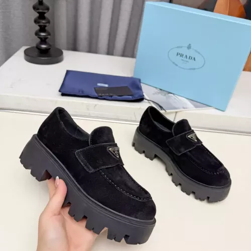 Cheap Prada Loafers For Women #1388398 Replica Wholesale [$100.00 USD] [ITEM#1388398] on Replica Prada Leather Shoes