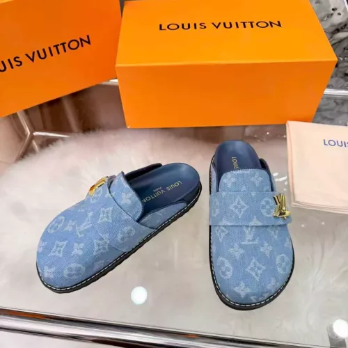 Cheap Louis Vuitton Slippers For Women #1388431 Replica Wholesale [$76.00 USD] [ITEM#1388431] on Replica Louis Vuitton Slippers