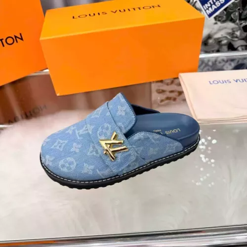 Cheap Louis Vuitton Slippers For Women #1388431 Replica Wholesale [$76.00 USD] [ITEM#1388431] on Replica Louis Vuitton Slippers