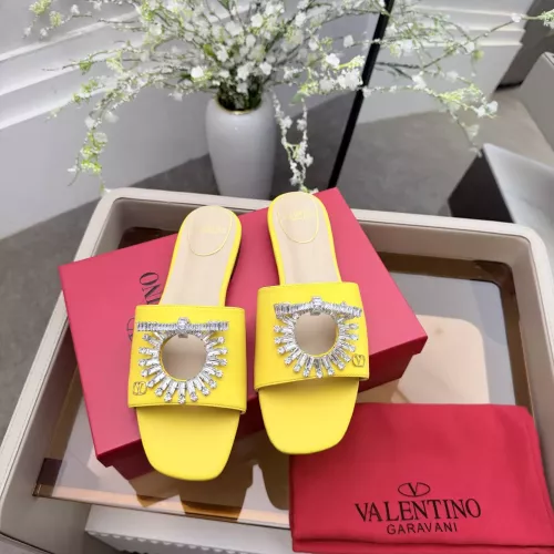 Cheap Valentino Slippers For Women #1388452 Replica Wholesale [$92.00 USD] [ITEM#1388452] on Replica Valentino Slippers