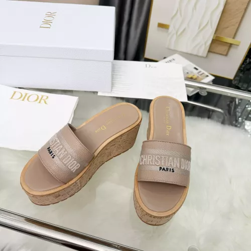Cheap Christian Dior Slippers For Women #1388458 Replica Wholesale [$85.00 USD] [ITEM#1388458] on Replica Christian Dior Slippers