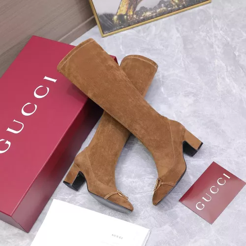 Cheap Gucci Boots For Women #1388473 Replica Wholesale [$162.00 USD] [ITEM#1388473] on Replica Gucci Boots