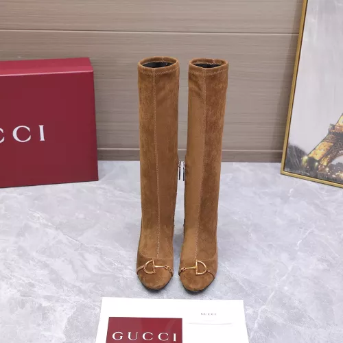 Cheap Gucci Boots For Women #1388473 Replica Wholesale [$162.00 USD] [ITEM#1388473] on Replica Gucci Boots