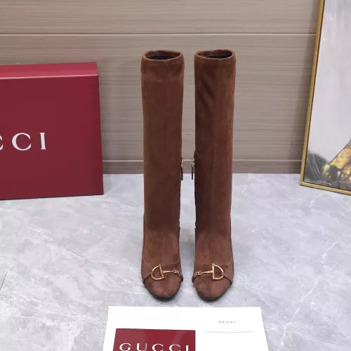 Cheap Gucci Boots For Women #1388474 Replica Wholesale [$162.00 USD] [ITEM#1388474] on Replica Gucci Boots