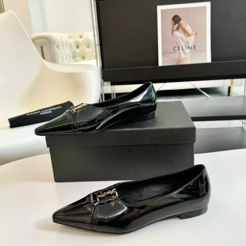 Cheap Yves Saint Laurent YSL Flat Shoes For Women #1388547 Replica Wholesale [$108.00 USD] [ITEM#1388547] on Replica Yves Saint Laurent YSL Flat Shoes