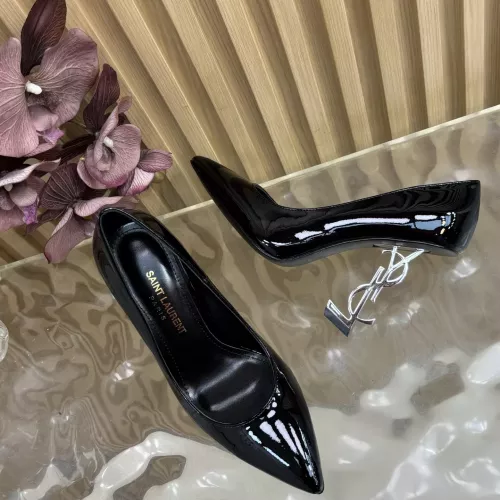 Cheap Yves Saint Laurent YSL High-Heeled Shoes For Women #1388561 Replica Wholesale [$118.00 USD] [ITEM#1388561] on Replica Yves Saint Laurent YSL High-Heeled Shoes