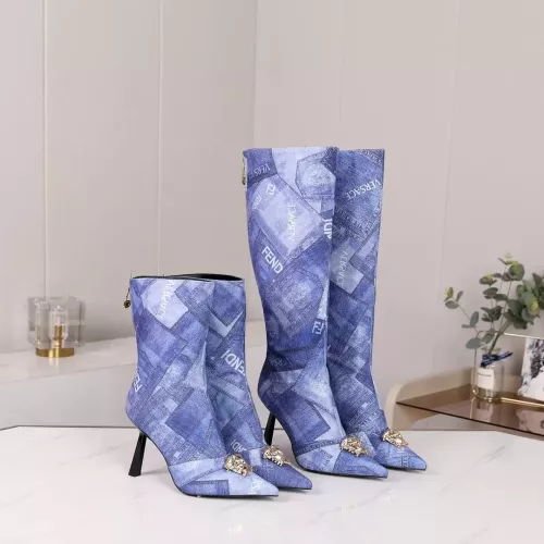 Cheap Versace Boots For Women #1388581 Replica Wholesale [$112.00 USD] [ITEM#1388581] on Replica Versace Boots