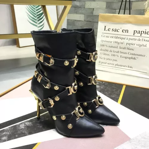 Cheap Versace Boots For Women #1388586 Replica Wholesale [$125.00 USD] [ITEM#1388586] on Replica Versace Boots