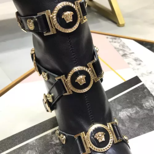 Cheap Versace Boots For Women #1388586 Replica Wholesale [$125.00 USD] [ITEM#1388586] on Replica Versace Boots