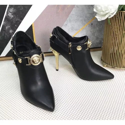 Cheap Versace Boots For Women #1388589 Replica Wholesale [$92.00 USD] [ITEM#1388589] on Replica Versace Boots