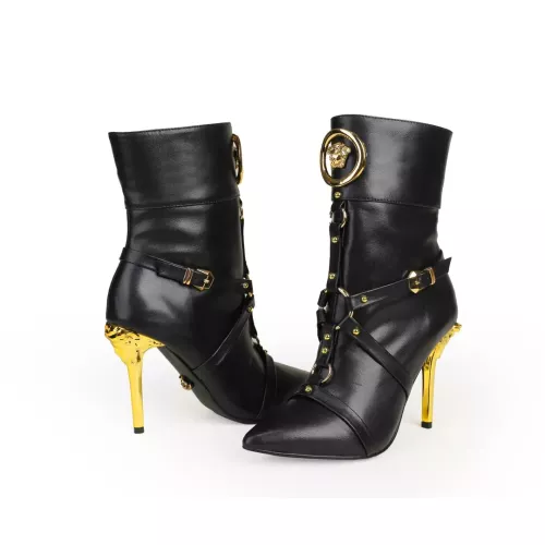 Cheap Versace Boots For Women #1388590 Replica Wholesale [$125.00 USD] [ITEM#1388590] on Replica Versace Boots