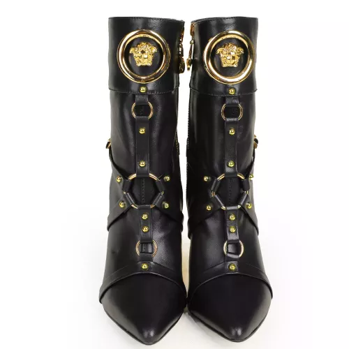 Cheap Versace Boots For Women #1388590 Replica Wholesale [$125.00 USD] [ITEM#1388590] on Replica Versace Boots