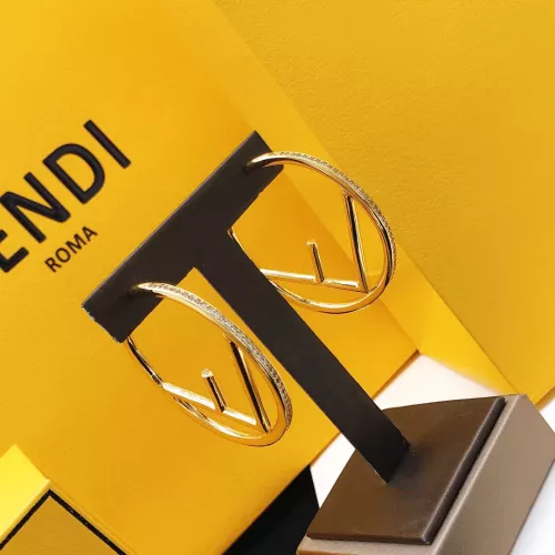 Cheap Fendi Earrings For Women #1388716 Replica Wholesale [$32.00 USD] [ITEM#1388716] on Replica Fendi Earrings