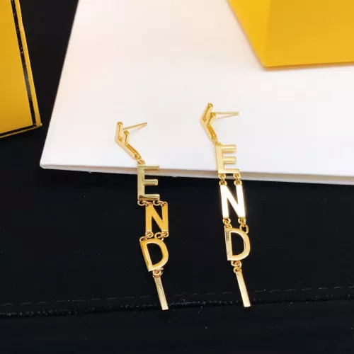 Cheap Fendi Earrings For Women #1388739 Replica Wholesale [$27.00 USD] [ITEM#1388739] on Replica Fendi Earrings