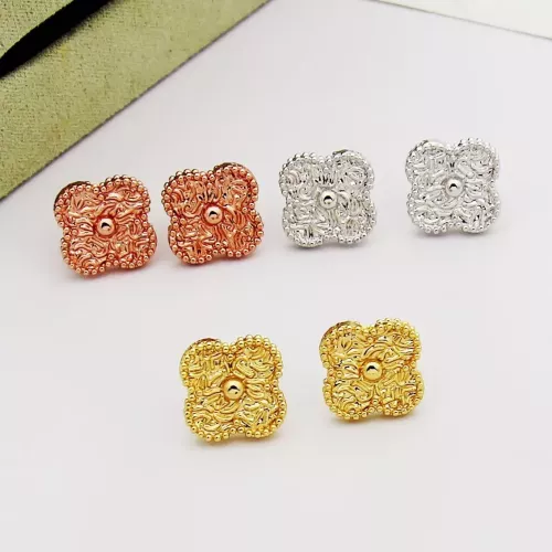 Cheap Van Cleef &amp; Arpels Earrings For Women #1388769 Replica Wholesale [$25.00 USD] [ITEM#1388769] on Replica Van Cleef &amp; Arpels Earrings