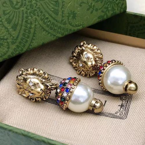 Cheap Gucci Earrings For Women #1389393 Replica Wholesale [$32.00 USD] [ITEM#1389393] on Replica Gucci Earrings