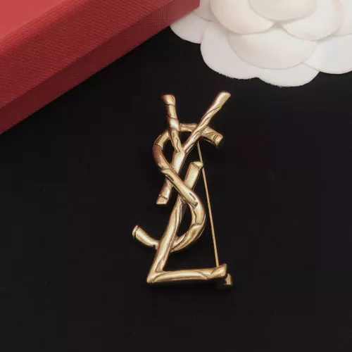 Cheap Yves Saint Laurent Brooches For Women #1389544 Replica Wholesale [$27.00 USD] [ITEM#1389544] on Replica Yves Saint Laurent Brooches
