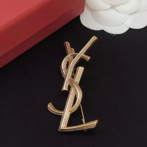 Cheap Yves Saint Laurent Brooches For Women #1389546 Replica Wholesale [$29.00 USD] [ITEM#1389546] on Replica Yves Saint Laurent Brooches
