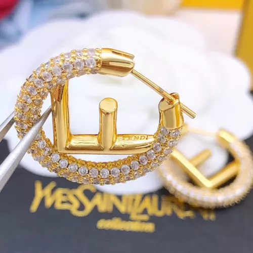 Cheap Fendi Earrings For Women #1389561 Replica Wholesale [$29.00 USD] [ITEM#1389561] on Replica Fendi Earrings