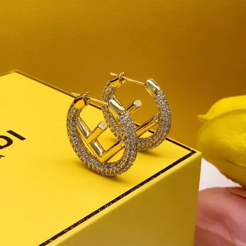 Cheap Fendi Earrings For Women #1389561 Replica Wholesale [$29.00 USD] [ITEM#1389561] on Replica Fendi Earrings