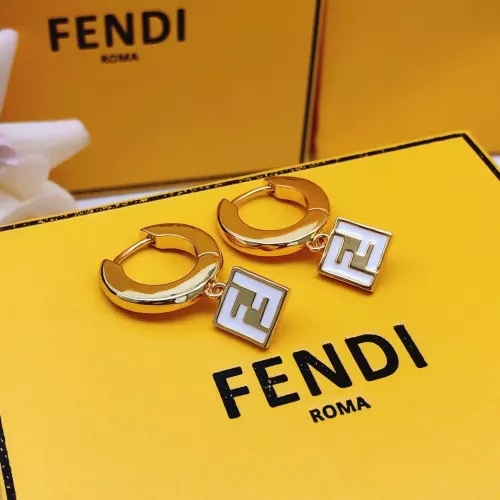 Cheap Fendi Earrings For Women #1389603 Replica Wholesale [$27.00 USD] [ITEM#1389603] on Replica Fendi Earrings