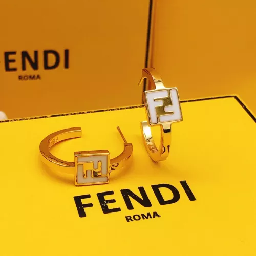 Cheap Fendi Earrings For Women #1389604 Replica Wholesale [$27.00 USD] [ITEM#1389604] on Replica Fendi Earrings