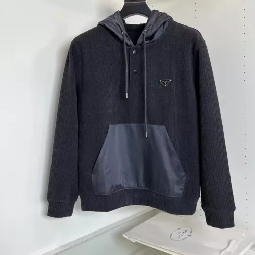 Prada Hoodies Long Sleeved For Men #1389628