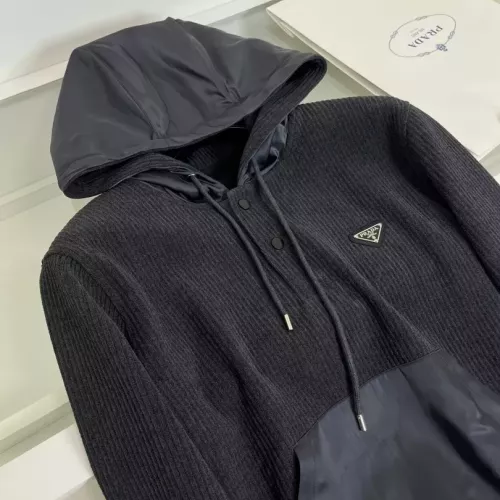 Cheap Prada Hoodies Long Sleeved For Men #1389628 Replica Wholesale [$96.00 USD] [ITEM#1389628] on Replica Prada Hoodies