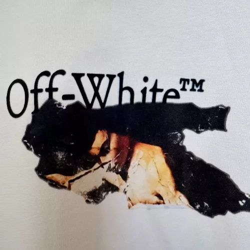 Cheap Off-White T-Shirts Short Sleeved For Unisex #1389742 Replica Wholesale [$40.00 USD] [ITEM#1389742] on Replica Off-White T-Shirts