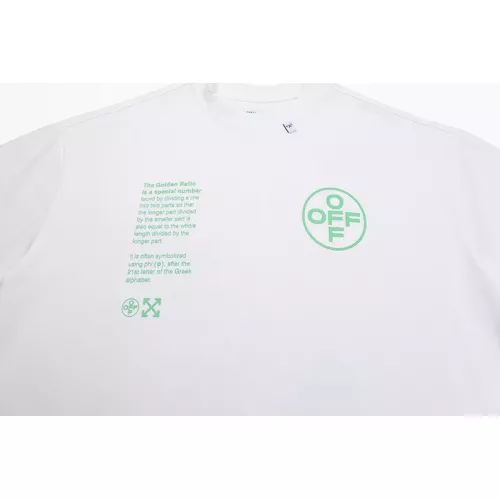 Cheap Off-White T-Shirts Short Sleeved For Unisex #1389754 Replica Wholesale [$39.00 USD] [ITEM#1389754] on Replica Off-White T-Shirts
