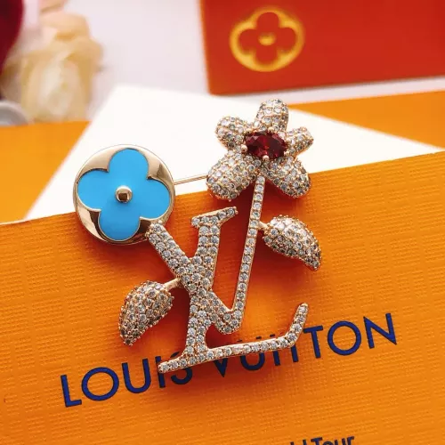 Cheap Louis Vuitton LV Brooches For Women #1389764 Replica Wholesale [$38.00 USD] [ITEM#1389764] on Replica Louis Vuitton LV Brooches