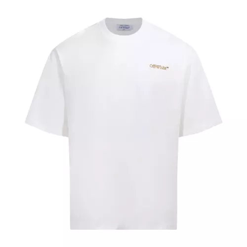 Cheap Off-White T-Shirts Short Sleeved For Unisex #1389782 Replica Wholesale [$39.00 USD] [ITEM#1389782] on Replica Off-White T-Shirts