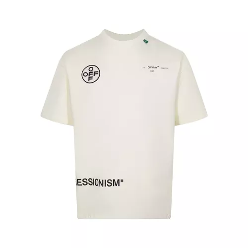 Cheap Off-White T-Shirts Short Sleeved For Unisex #1389794 Replica Wholesale [$40.00 USD] [ITEM#1389794] on Replica Off-White T-Shirts