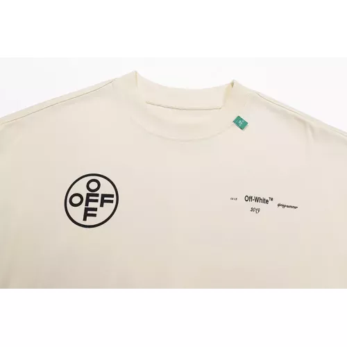 Cheap Off-White T-Shirts Short Sleeved For Unisex #1389794 Replica Wholesale [$40.00 USD] [ITEM#1389794] on Replica Off-White T-Shirts