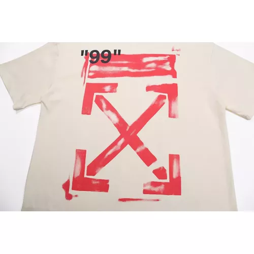 Cheap Off-White T-Shirts Short Sleeved For Unisex #1389794 Replica Wholesale [$40.00 USD] [ITEM#1389794] on Replica Off-White T-Shirts