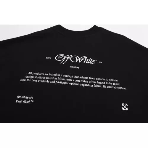 Cheap Off-White T-Shirts Short Sleeved For Unisex #1389815 Replica Wholesale [$40.00 USD] [ITEM#1389815] on Replica Off-White T-Shirts