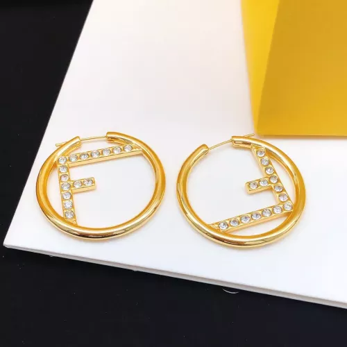 Cheap Fendi Earrings For Women #1389823 Replica Wholesale [$32.00 USD] [ITEM#1389823] on Replica Fendi Earrings