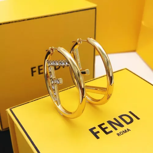Cheap Fendi Earrings For Women #1389823 Replica Wholesale [$32.00 USD] [ITEM#1389823] on Replica Fendi Earrings