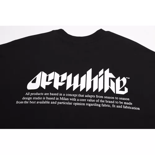 Cheap Off-White T-Shirts Short Sleeved For Unisex #1389827 Replica Wholesale [$40.00 USD] [ITEM#1389827] on Replica Off-White T-Shirts