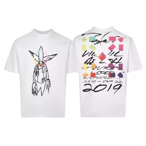 Off-White T-Shirts Short Sleeved For Unisex #1389830