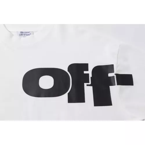 Cheap Off-White T-Shirts Short Sleeved For Unisex #1389834 Replica Wholesale [$40.00 USD] [ITEM#1389834] on Replica Off-White T-Shirts