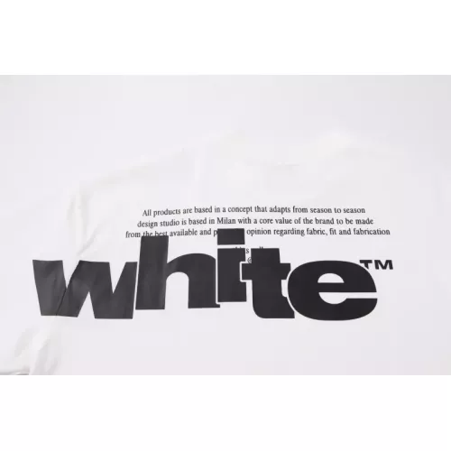 Cheap Off-White T-Shirts Short Sleeved For Unisex #1389834 Replica Wholesale [$40.00 USD] [ITEM#1389834] on Replica Off-White T-Shirts