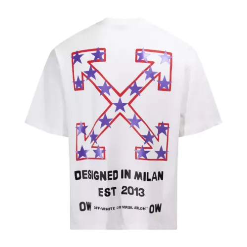 Off-White T-Shirts Short Sleeved For Unisex #1389836
