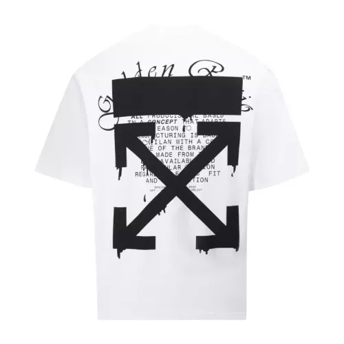 Off-White T-Shirts Short Sleeved For Unisex #1389847
