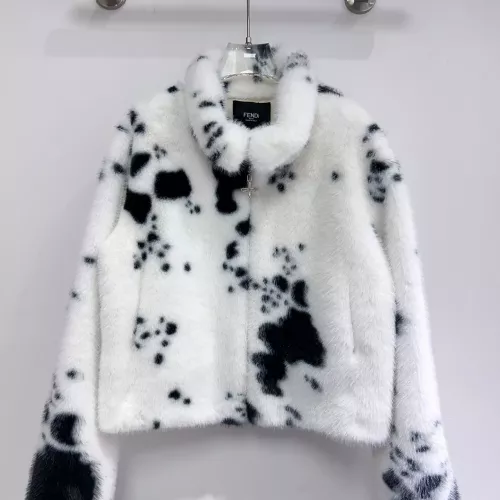 Cheap Fendi Jackets Long Sleeved For Women #1389942 Replica Wholesale [$108.00 USD] [ITEM#1389942] on Replica Fendi Jackets