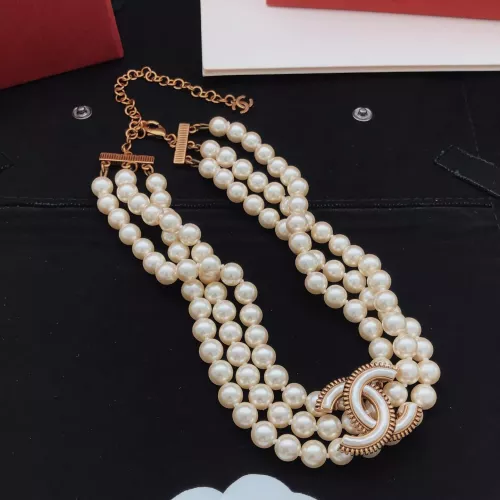 Cheap Chanel Necklaces For Women #1390029 Replica Wholesale [$45.00 USD] [ITEM#1390029] on Replica Chanel Necklaces